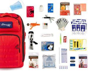 Complete Earthquake Bag - Emergency Kit for Earthquakes, Hurricanes, Wildfires and other Disasters - Built for 1 Person for a 3 Day Period