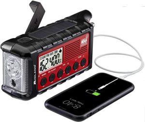 midland emergency crank weather am/fm radio
