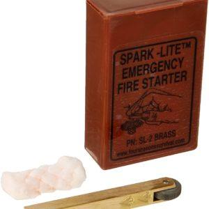 four seasons ‎brass spark lite fire starter