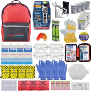 ready america 72 hour emergency kit 4 person 3 day backpack