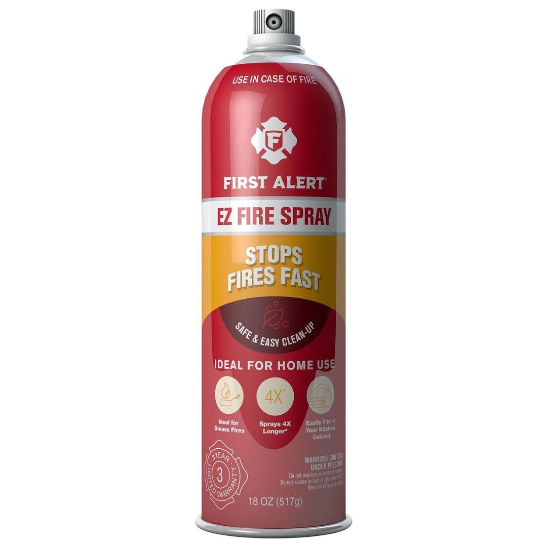 First Alert EZ Fire Spray, Extinguishing Aerosol Spray