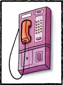 emergency response tips - payphone