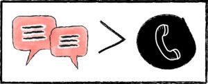emergency response tips - Texting is better than calling