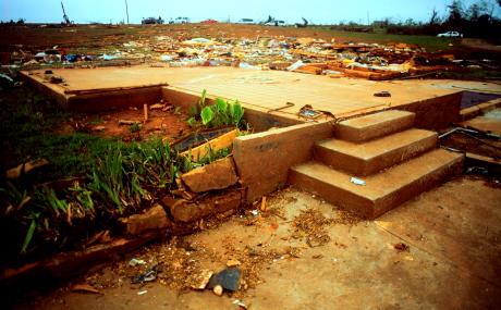 tornado damage