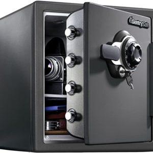 SentrySafe Fireproof and Waterproof Steel Home Safe