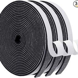 MAGZO Door Weather Stripping (16.5ft x 3 Rolls)