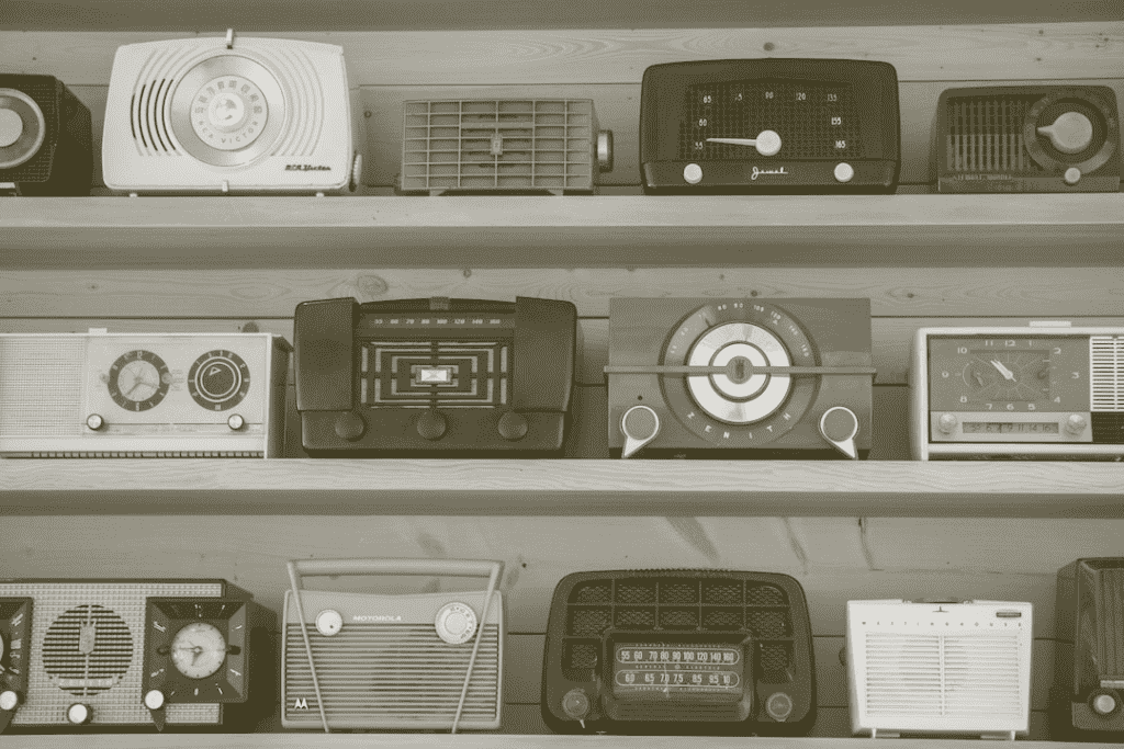 Collection of radios