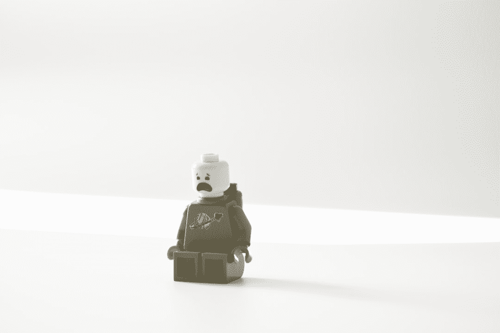Upset NASA Lego