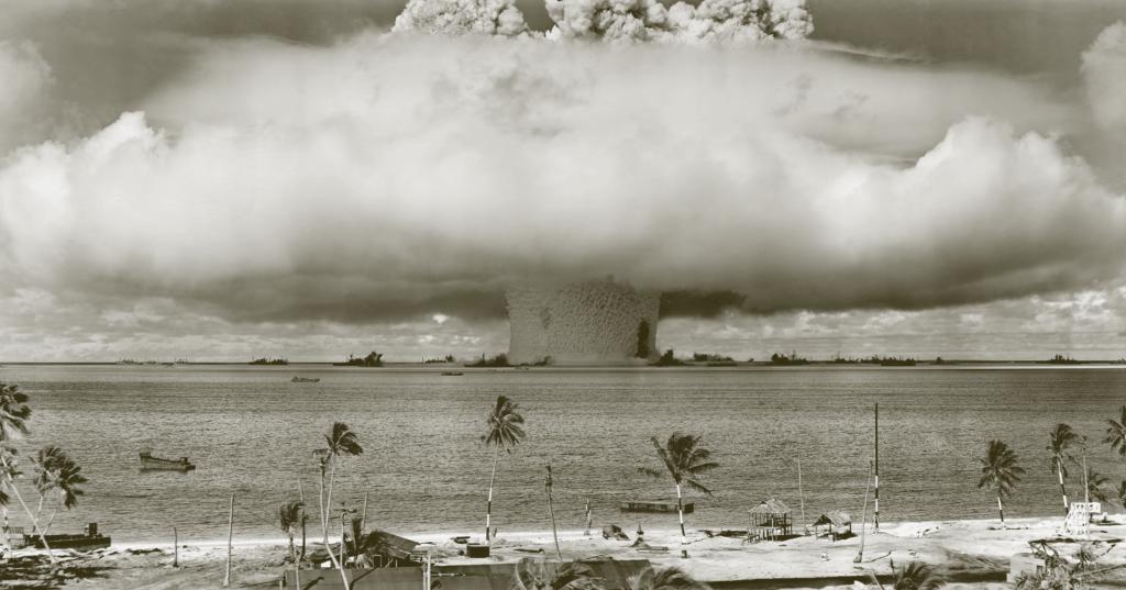 Nuclear attack by the ocean