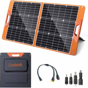 Luvknit 100W Portable Solar Power Station