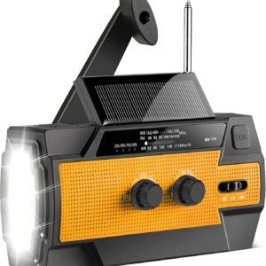 DaringSnail MD090P Emergency Weather Hand-Crank Radio