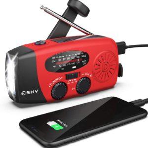 Esky 3 LED Flashlight Emergency Radio