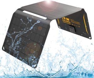 FlexSolar 15W Small Solar Panel Charger