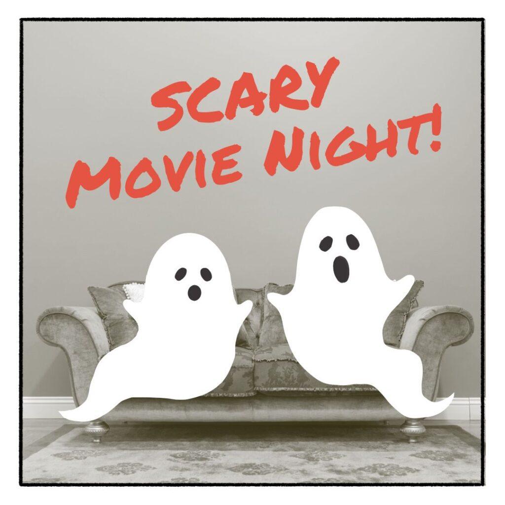 Scary Movie Night Ghosts