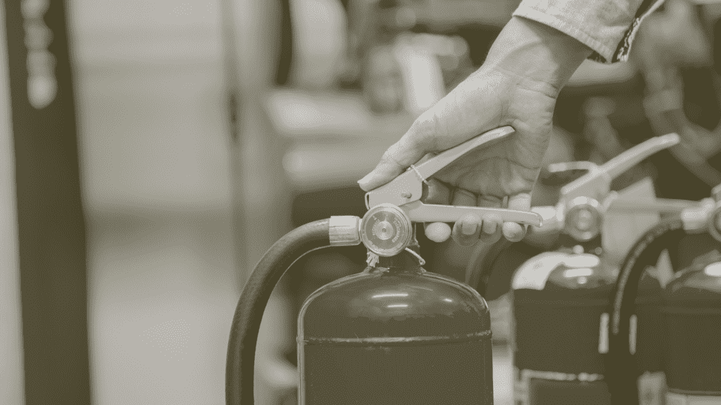 fire extinguisher