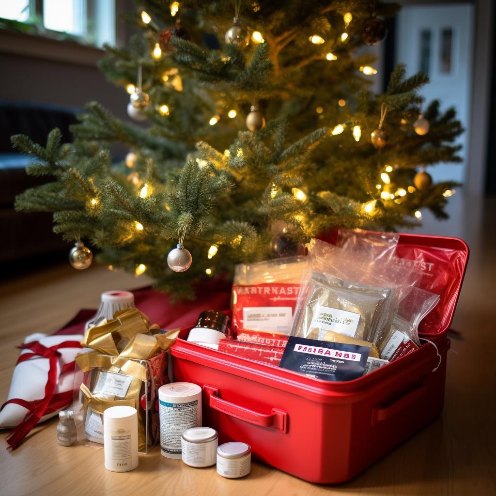 First Aid Kit under Christmas Tree