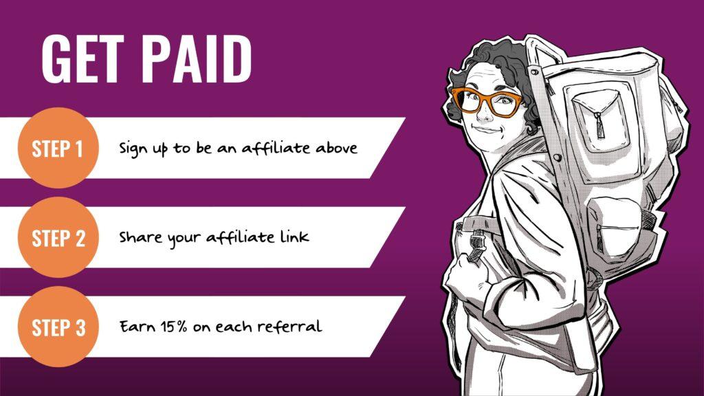 Sign up to be an affiliate above