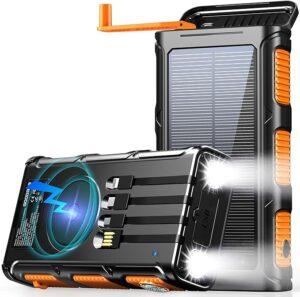 48500 Solar Hand Crank Power Bank