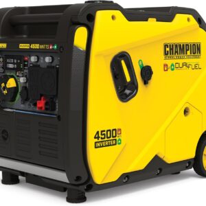 Champion Power Equipment 200988 4500-Watt Dual Fuel Generator with CO Shield