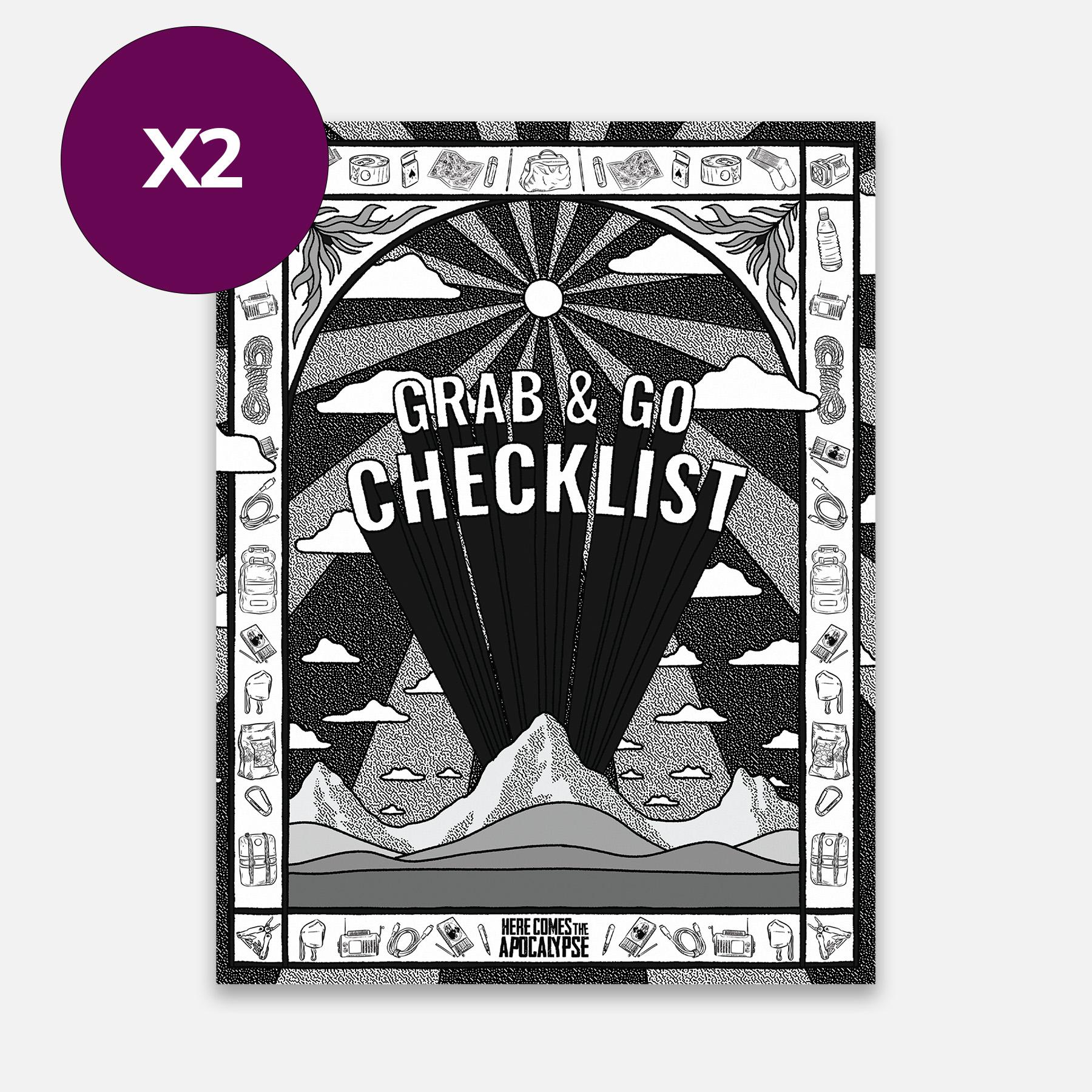 Here Comes the Apocalypse Grab & Go Checklist