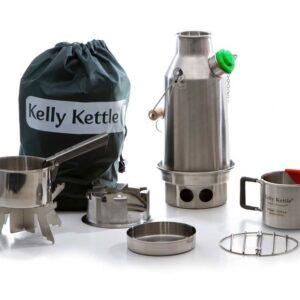 Kelly Kettle Stainless Steel Trekker Kit
