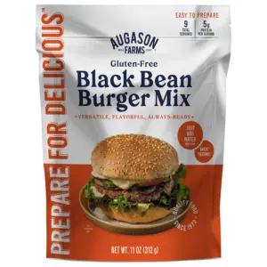 Augason Farms Black Bean Burger Mix Pouch
