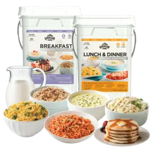Augason Farms Breakfast Lunch Dinner Vawriety Kit
