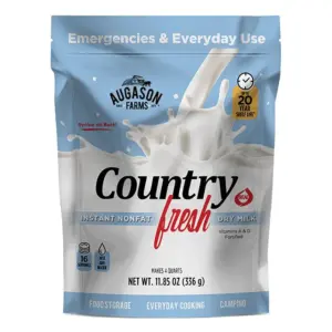Augason Farms Country Fresh Instant Milk Pouch